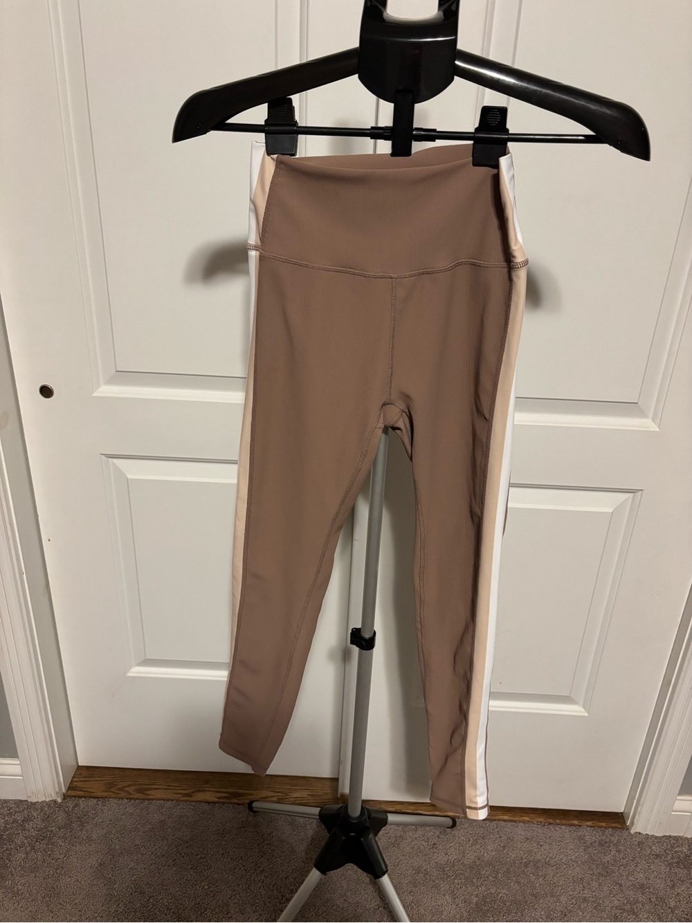 Will Leggings with White Side Stripe